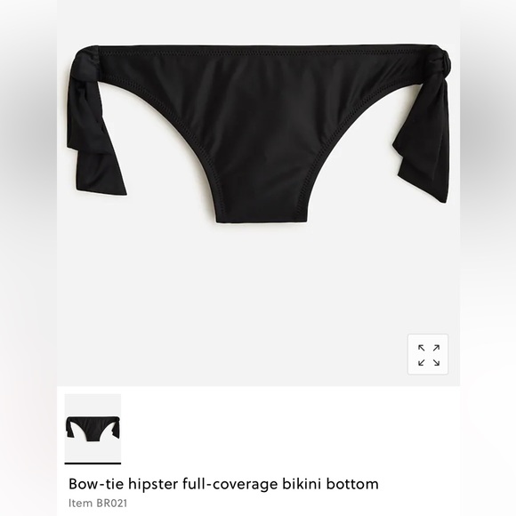 J. Crew Other - NEW! Side tie bikini bottom